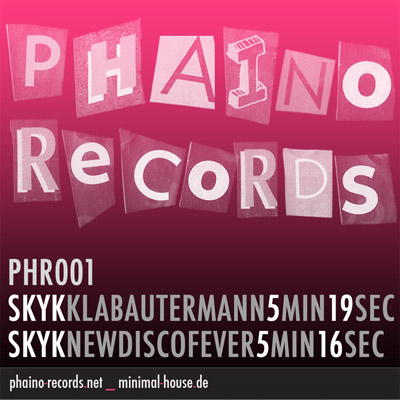 PHR001 Skyk - Klabautermann / New Disco Fever Cover